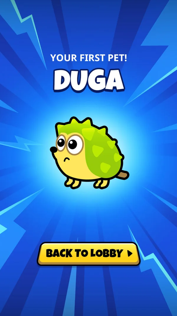 Winning a first pet